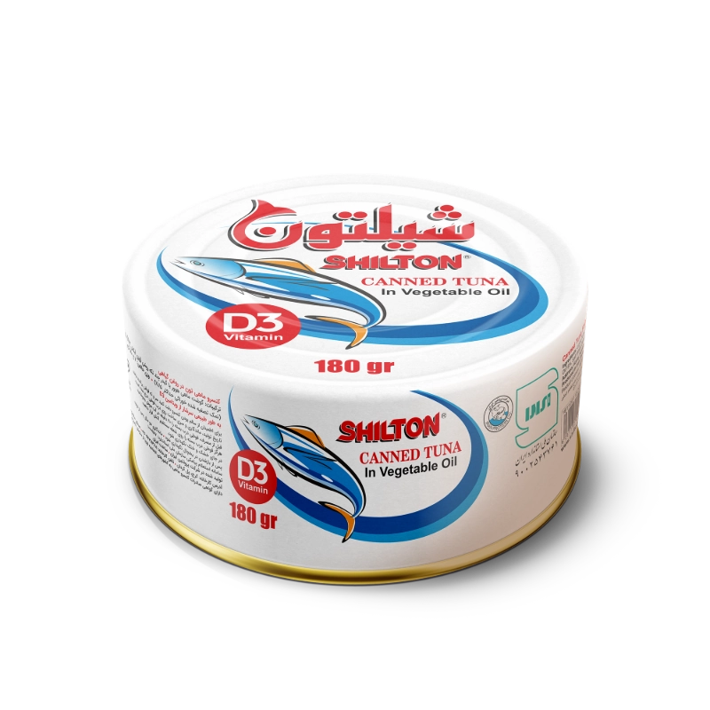 کنسرو ماهی تون در روغن گیاهی 180 گرم