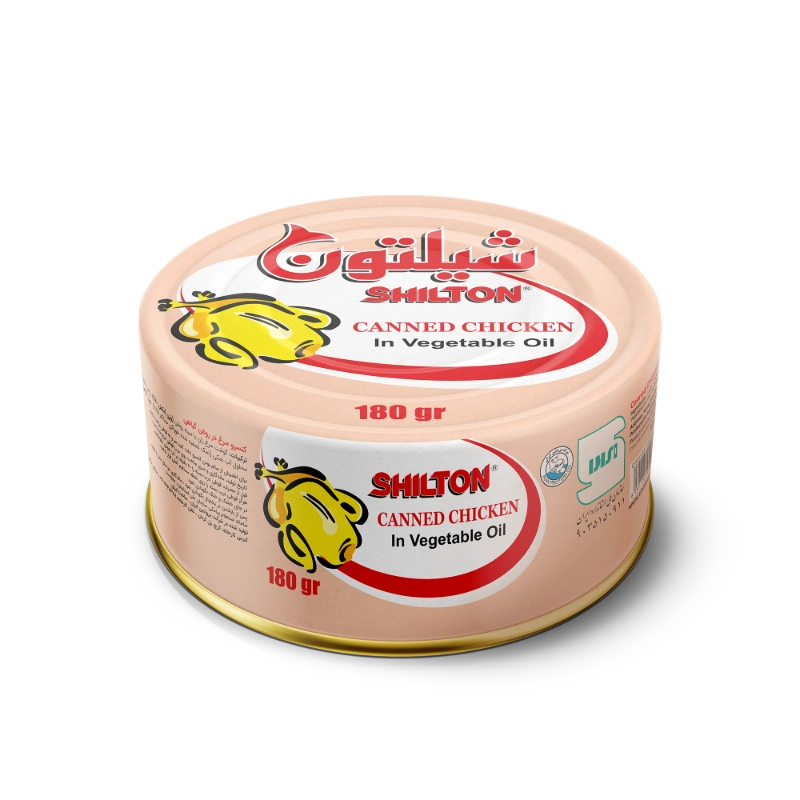 کنسرو مرغ در روغن گیاهی 180 گرم